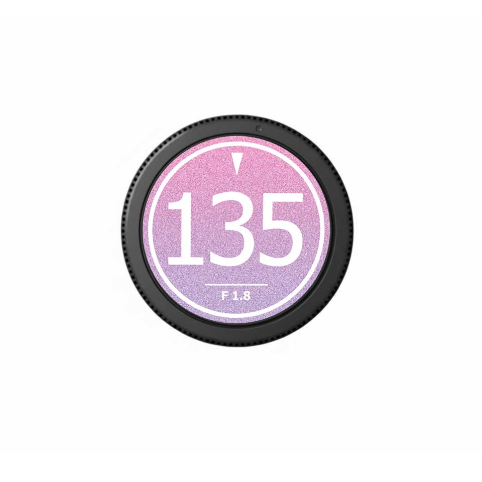 Pink Lens Cap Stickers | Canon EF/RF Lens Labels (Digital Download A4 Format) - Image 3